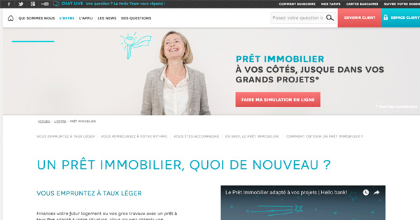 hellobank credit immobilier